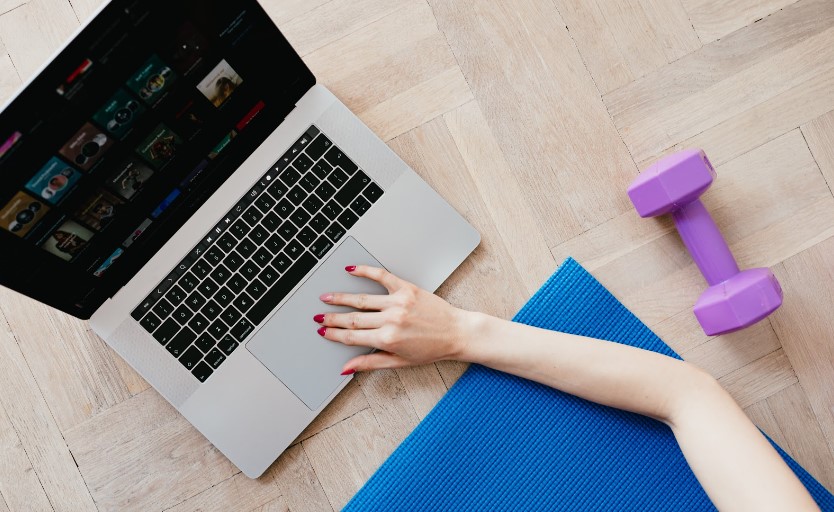 Workout together through Facetime or Zoom 