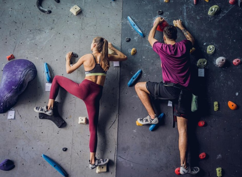 daytime date ideas - rock climbing excursion