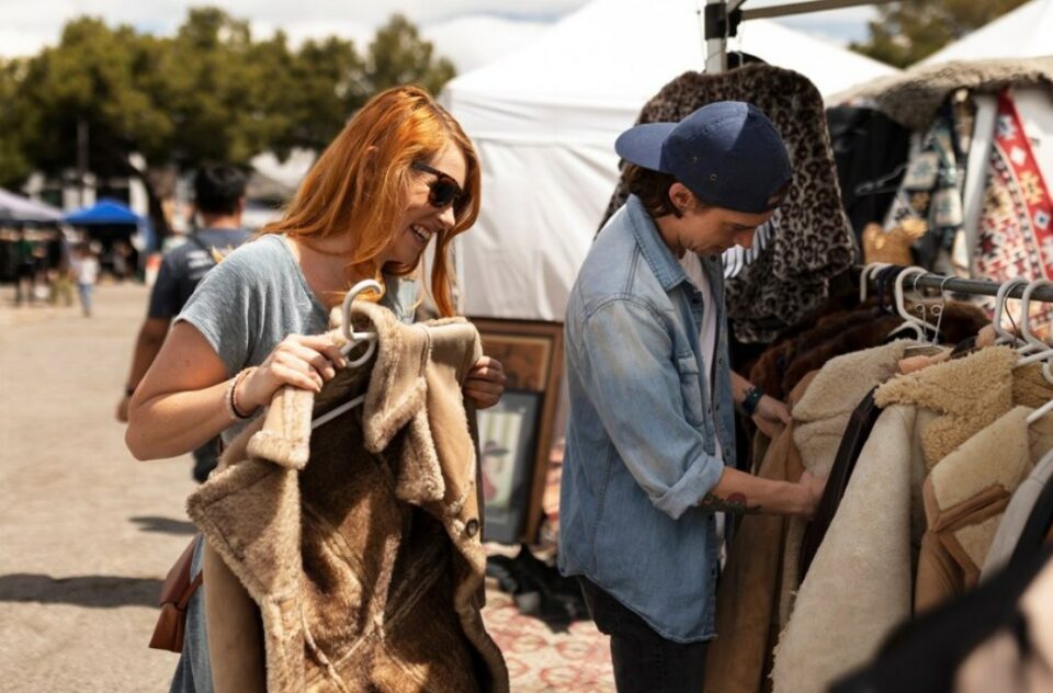 daytime date ideas - flea market shopping