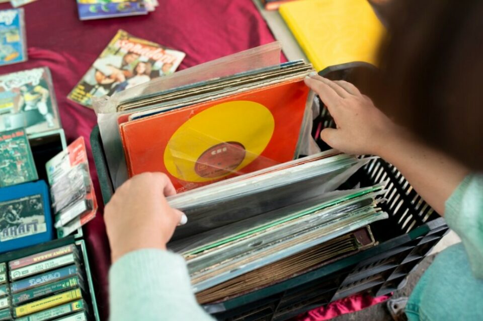 daytime date ideas - visit a record shop