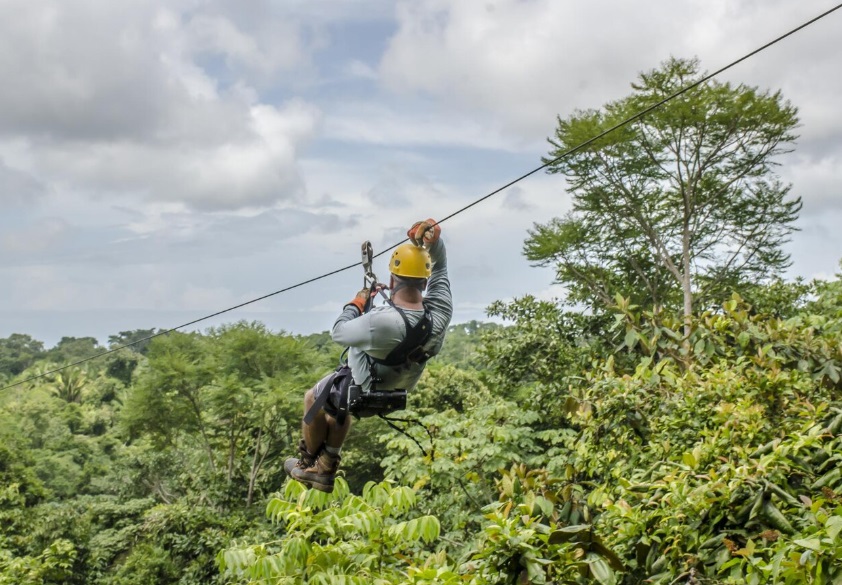 Fly through Nature with Zip-Lining