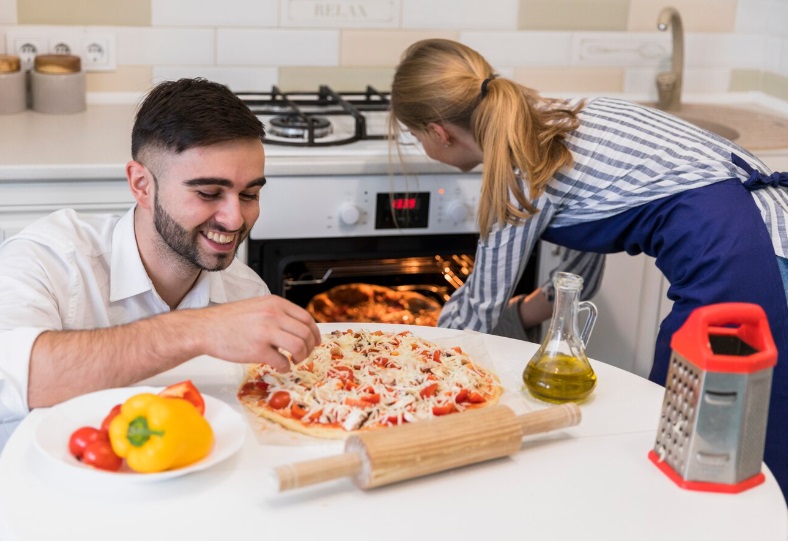 Make Homemade Pizzas