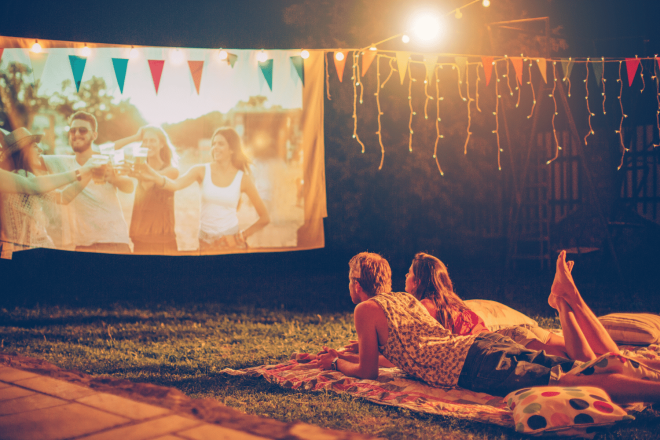 movie night under the stars