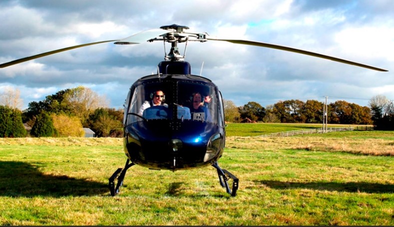 Go on a helicopter tour