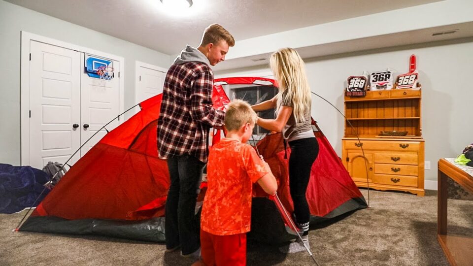 indoor camping adventure date ideas for new year's eve