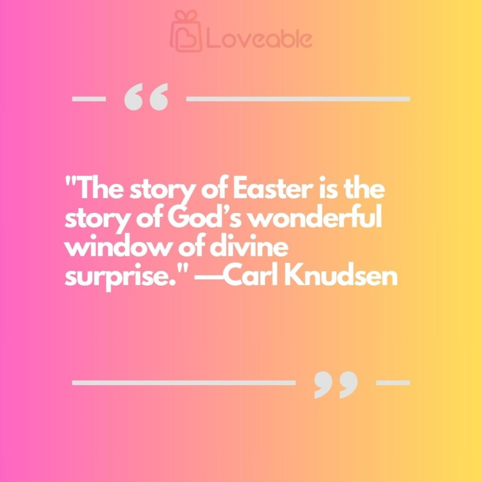 The story of Easter is the story of God