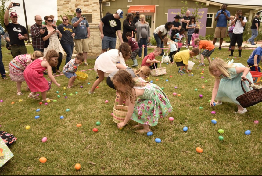 Take Kids to an Easter Egg Hunt