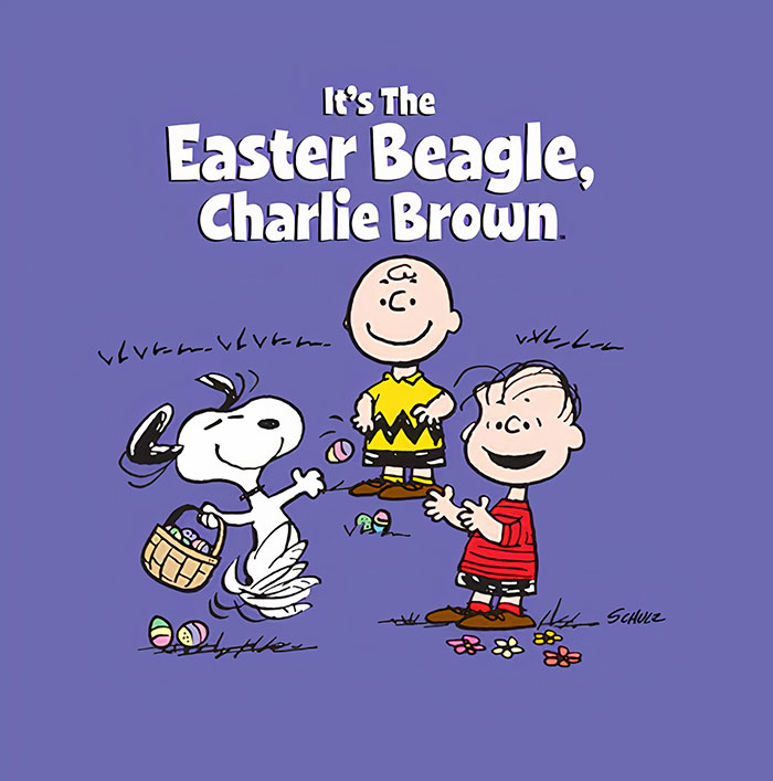 It’s The Easter Beagle, Charlie Brown!
