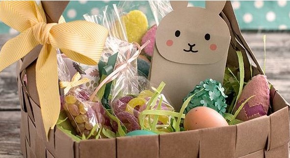 Ideas For Easter Baskets Made From Reused Materials