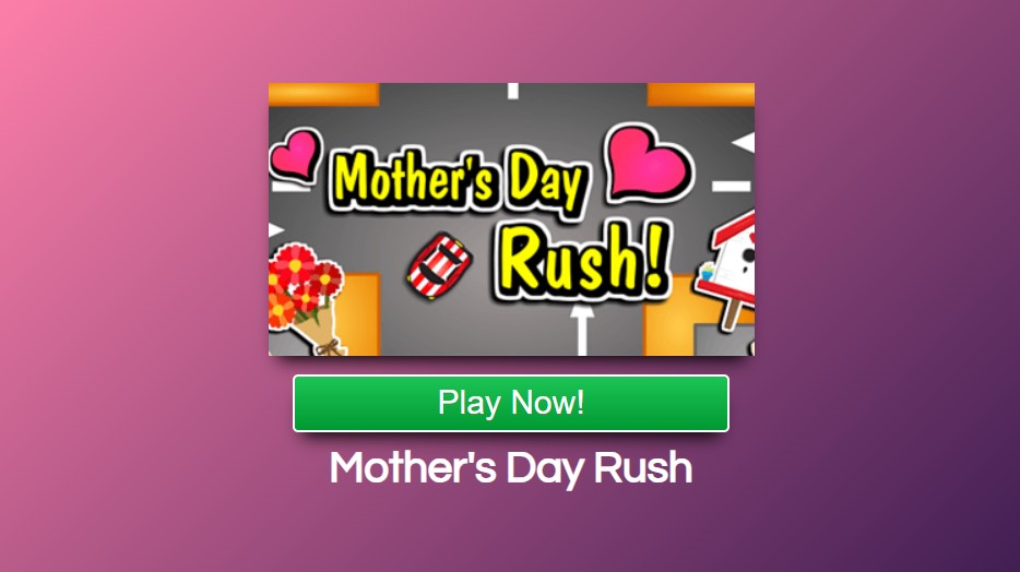 Online Mothers Day Games
