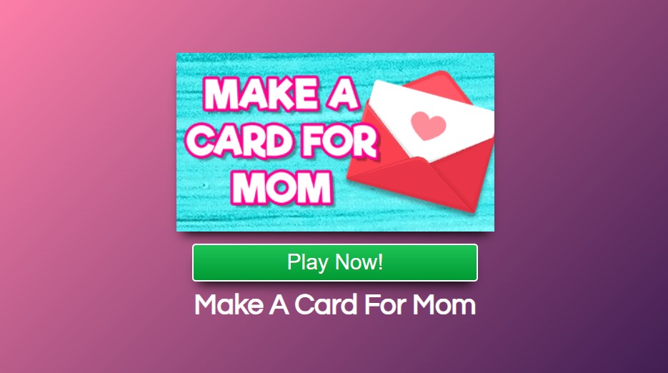 Online Mothers Day Games