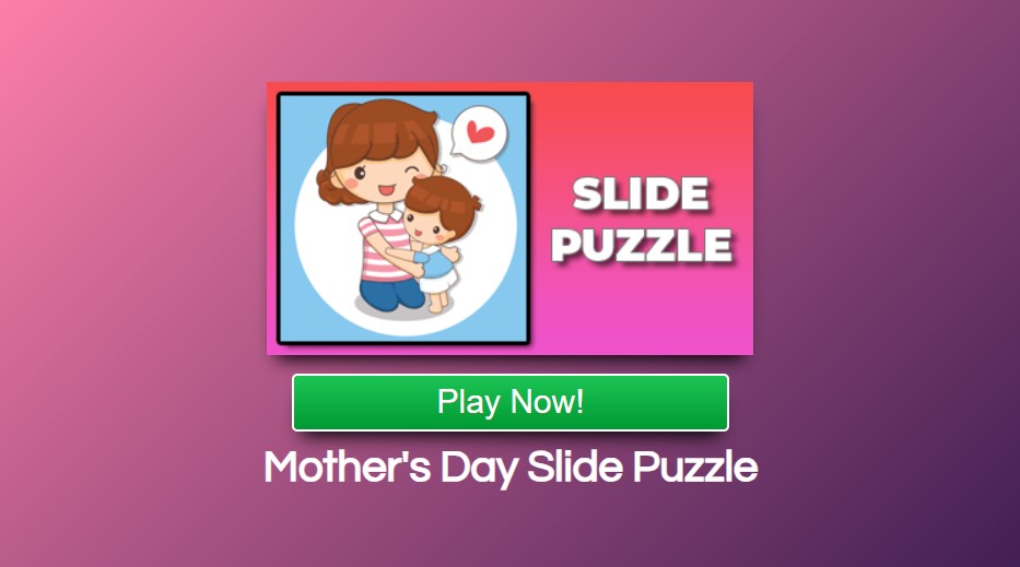 Online Mothers Day Games