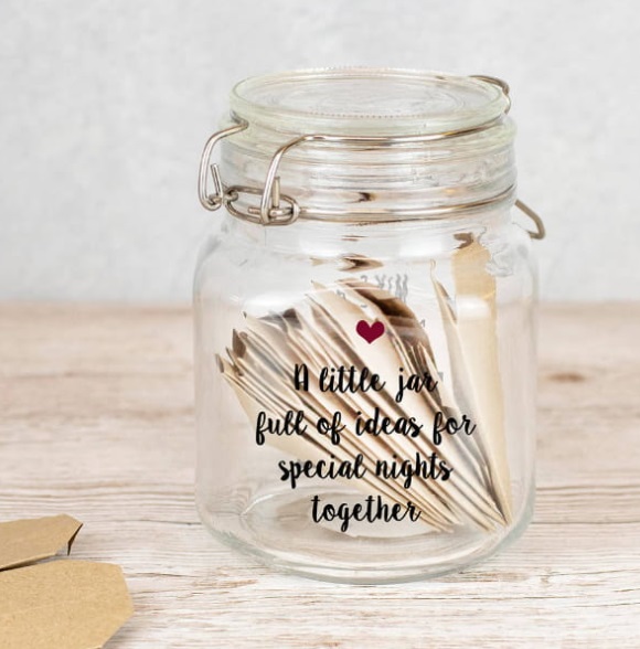 Small Clamp Date Night Jar