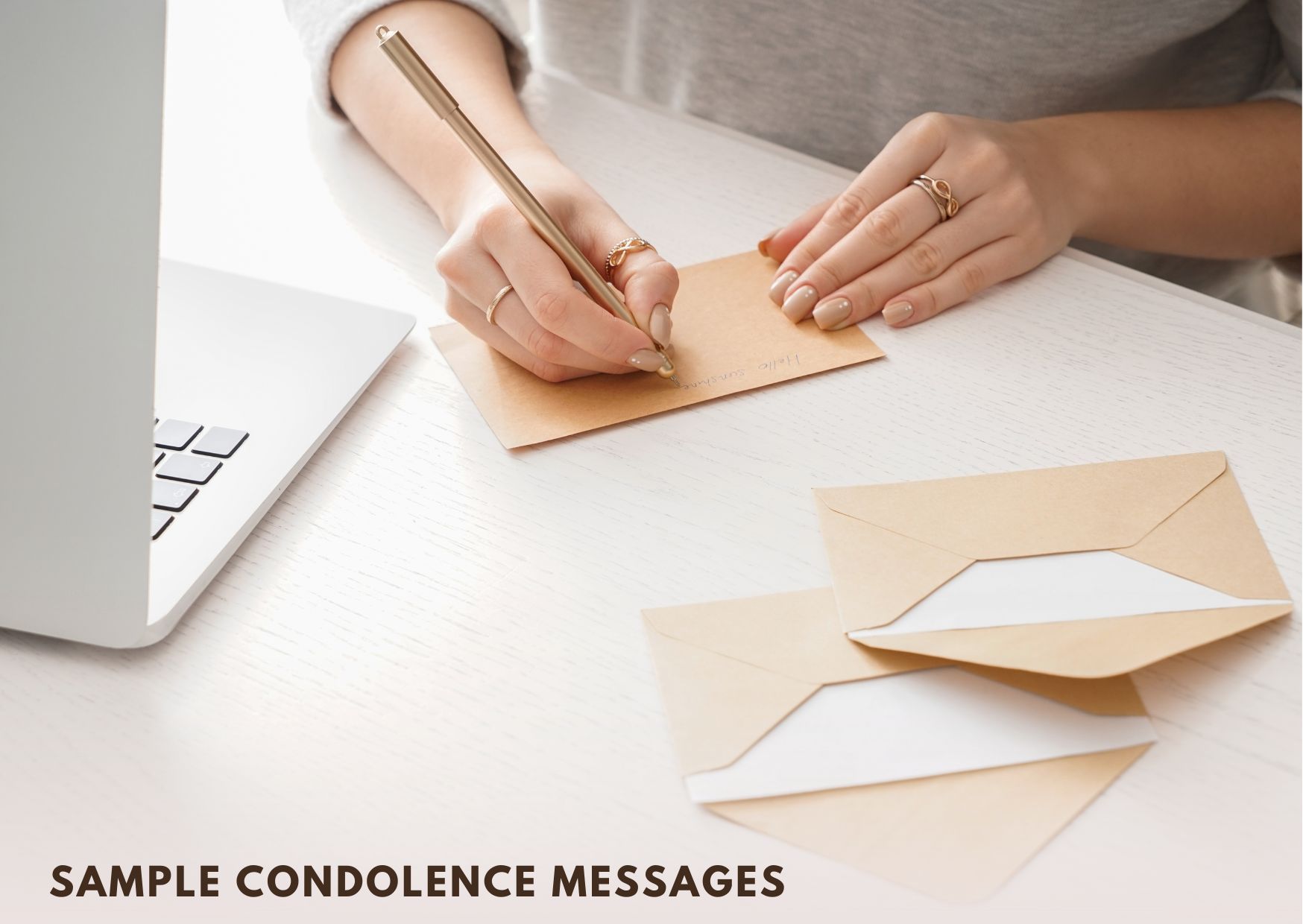 Sample condolence messages