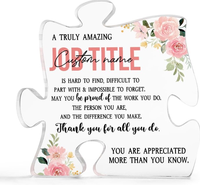 Personalized Acrylic Sign