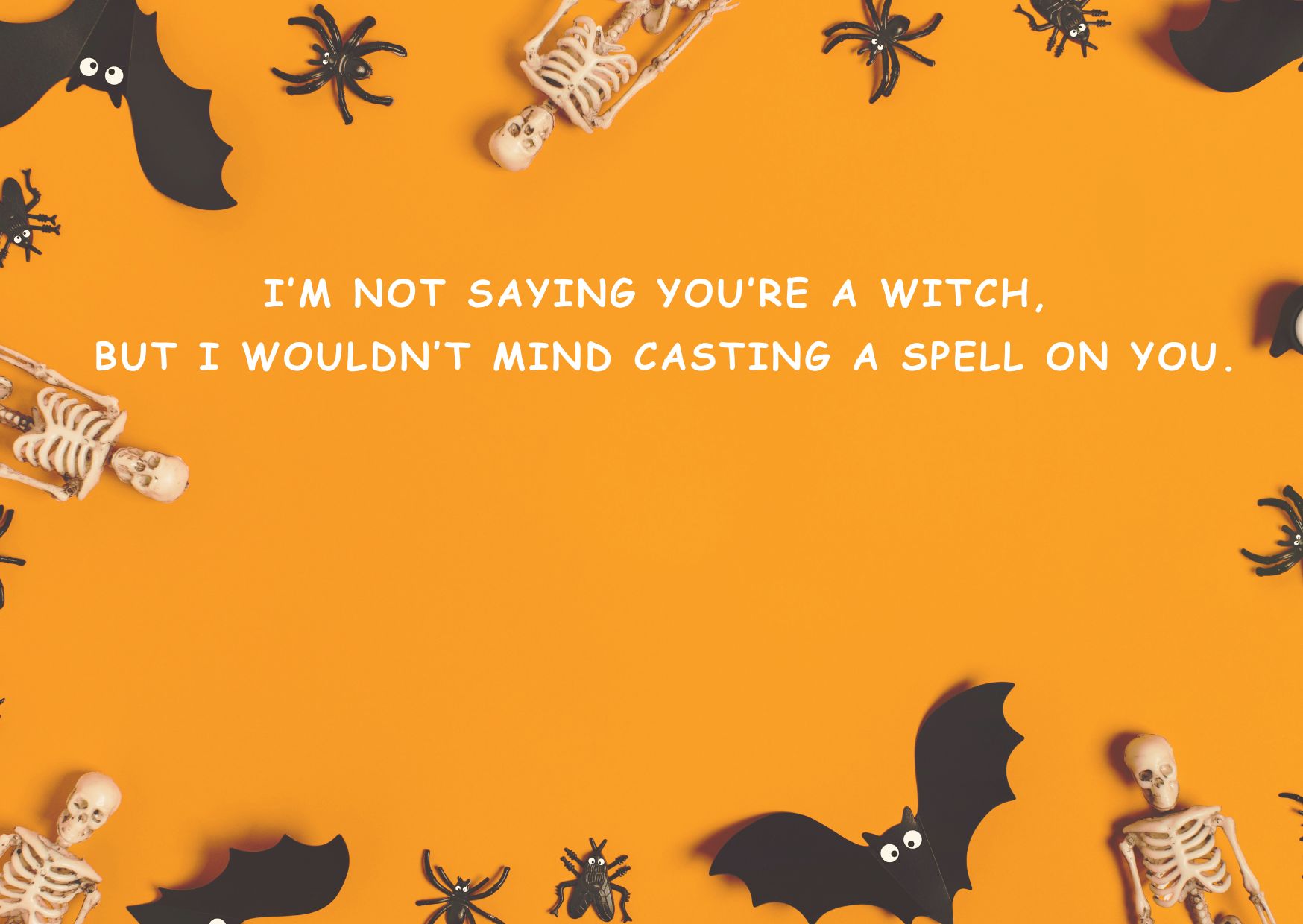 Funny Halloween Pickup Lines