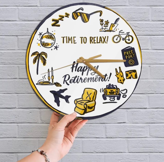 Time To Relax Wall Clock Gift