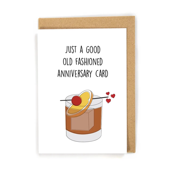 Alcohol Anniversary Card