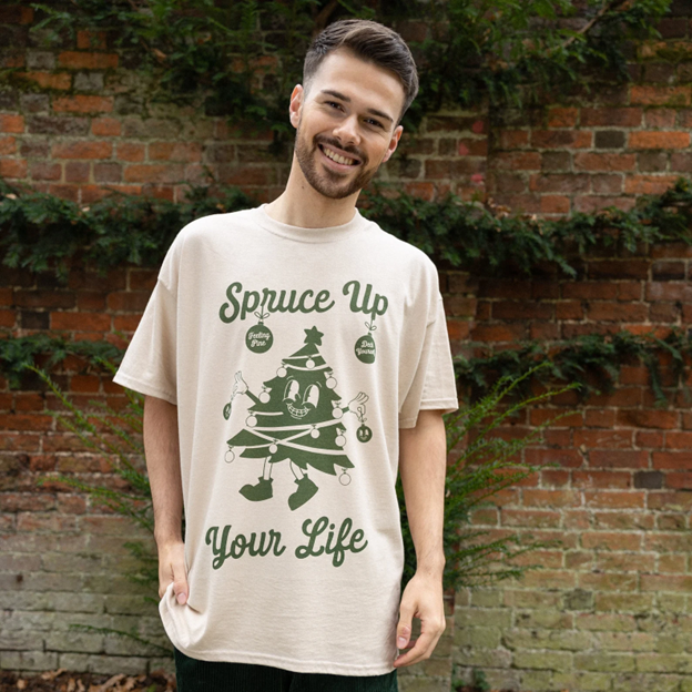 Christmas Tree Graphic Tee