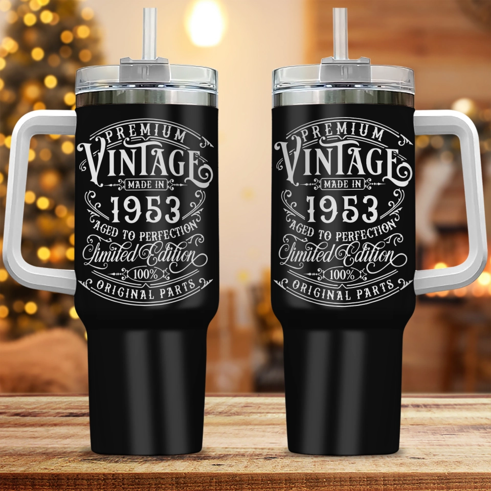 Vintage Limited Edition Birthday Tumbler