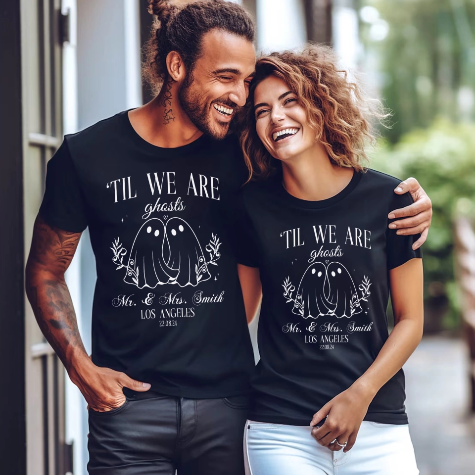 Til’ We Are Ghost Shirt for Couples