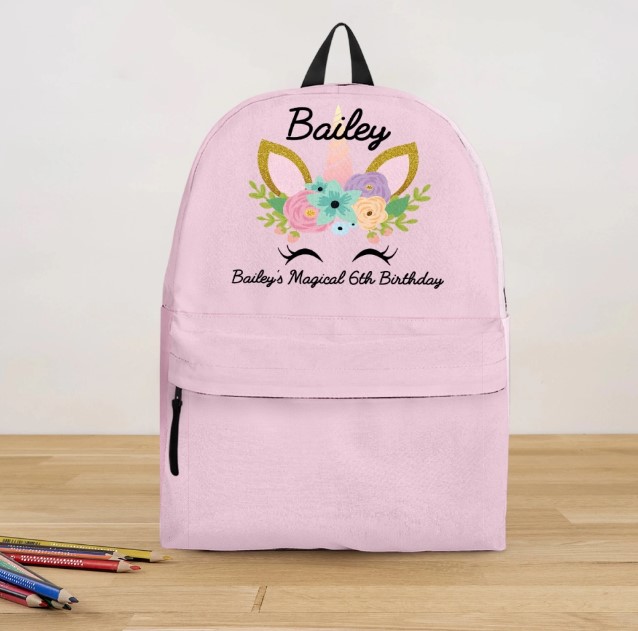 Birthday MyColor Choice Backpack For Girls