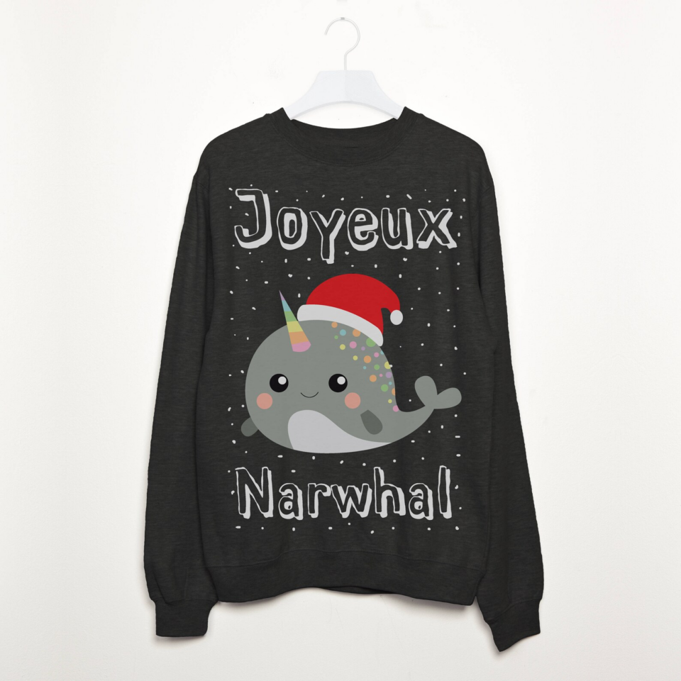 Jolly Narwhal Christmas Shirt