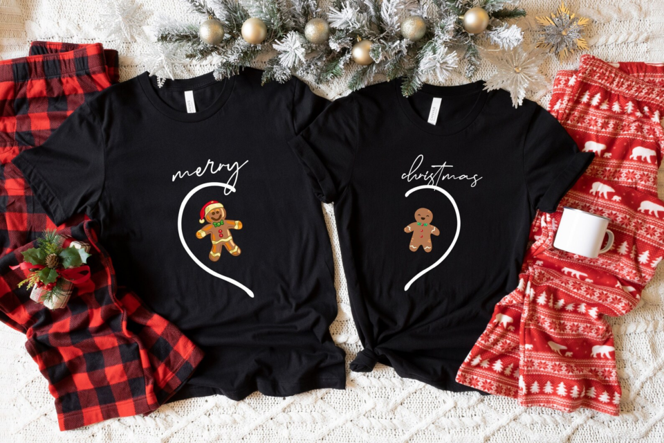 Sweet Christmas Shirt For Couple