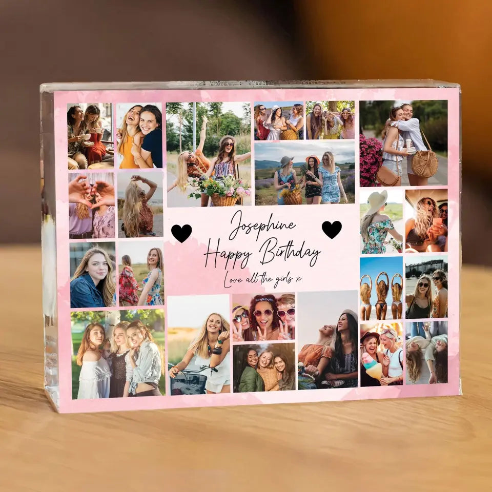 Love All The Girl Acrylic Plaque