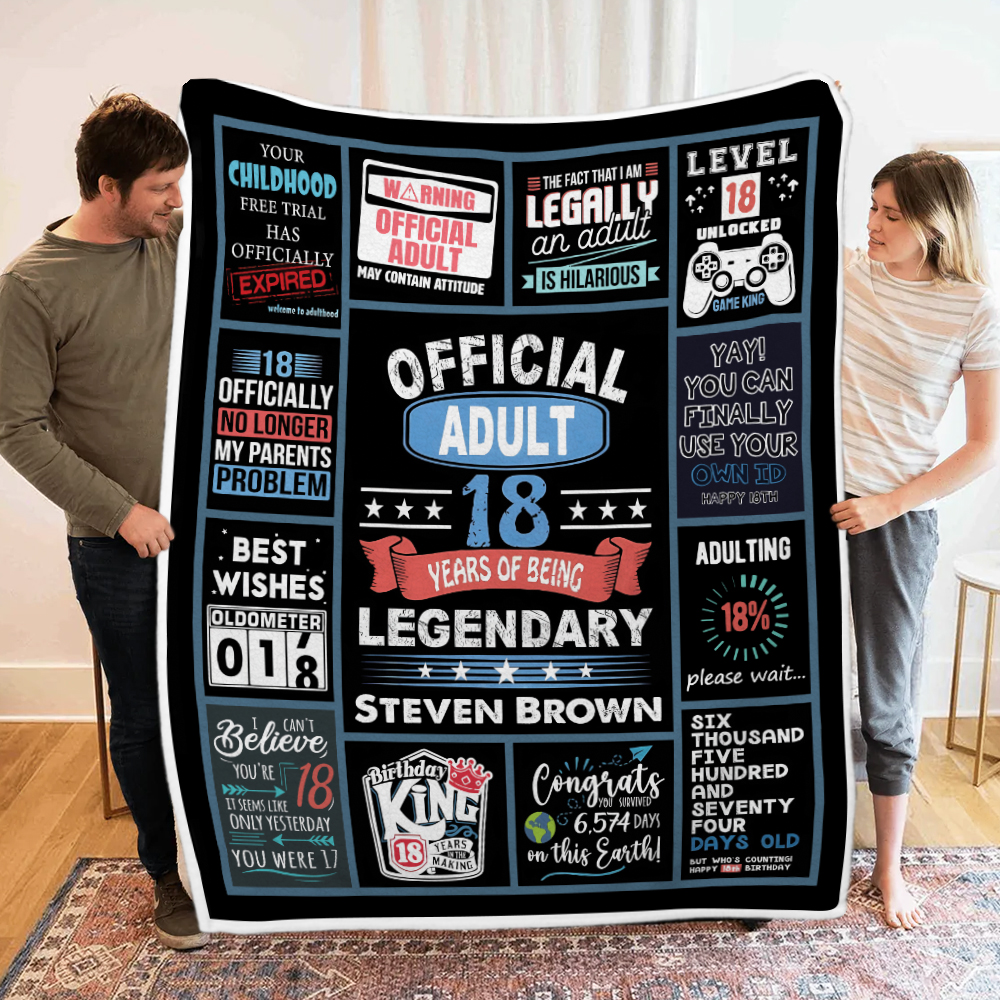 18th Birthday Blanket