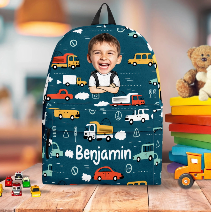 I'm Back Personalized Kid Backpack