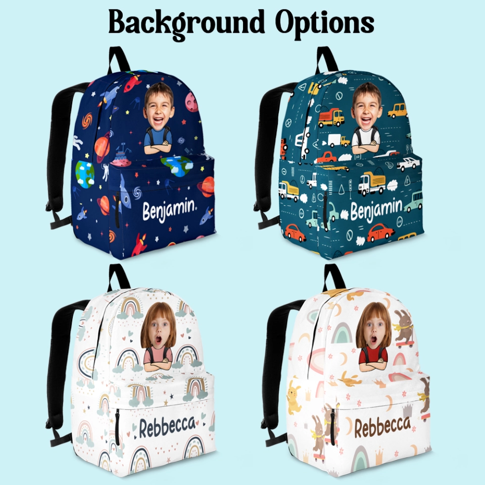 I’m Back Personalized Custom Kid Backpack