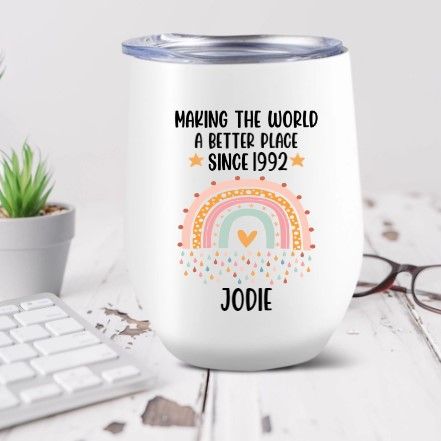 Personalized Tumbler Birthday Gift