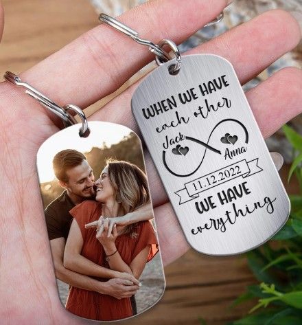 Personalized Steeless Keychain