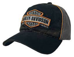 Trademark Curved Brim Washed Baseball Cap Black