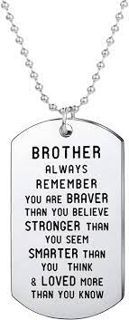 Brother Always Remember Pendant