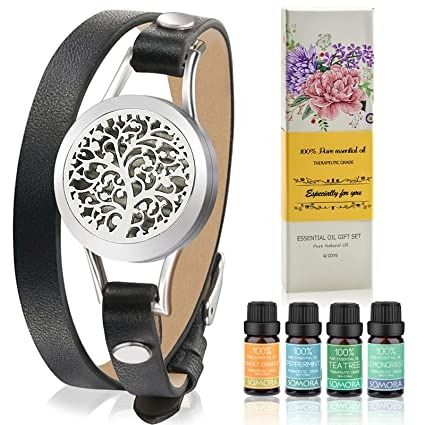 Aromatherapy Essential Oil Diffuser Bracelet Gift