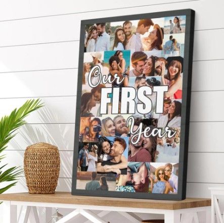 Our First Year Wall Art Home Decor