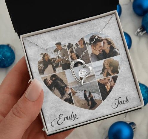 Custom Photo Heart Shape Present