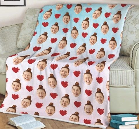 Personalized Face Blanket