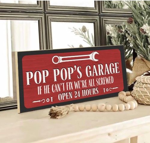 Personalized Rectangle Wood Sign Key Holder Gift