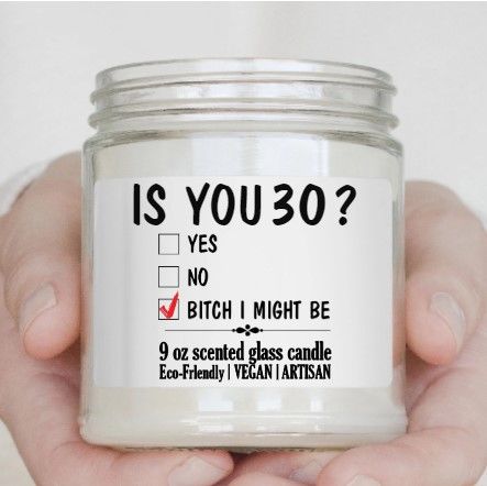 Birthday Soy Candle