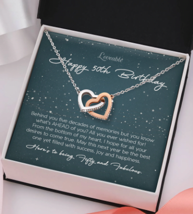 To My Wife It's Always Warmer When You're Tending My Grill Heart Necklace