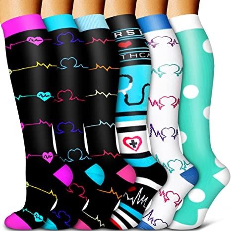 Copper Compression Socks for Nurse Mom