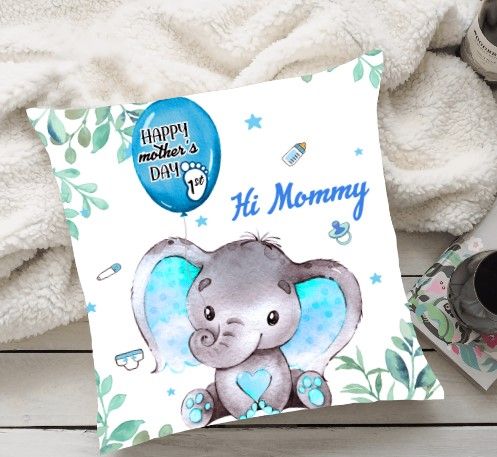 The world’s best mom belong to me Canvas Pillow