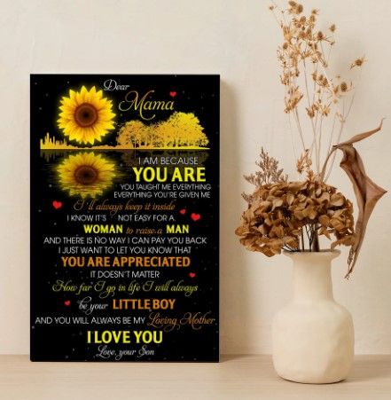 To Mom Poster Gift - I Will Be Your Little Boy
