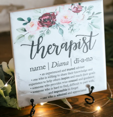 Marble Stand Plaque