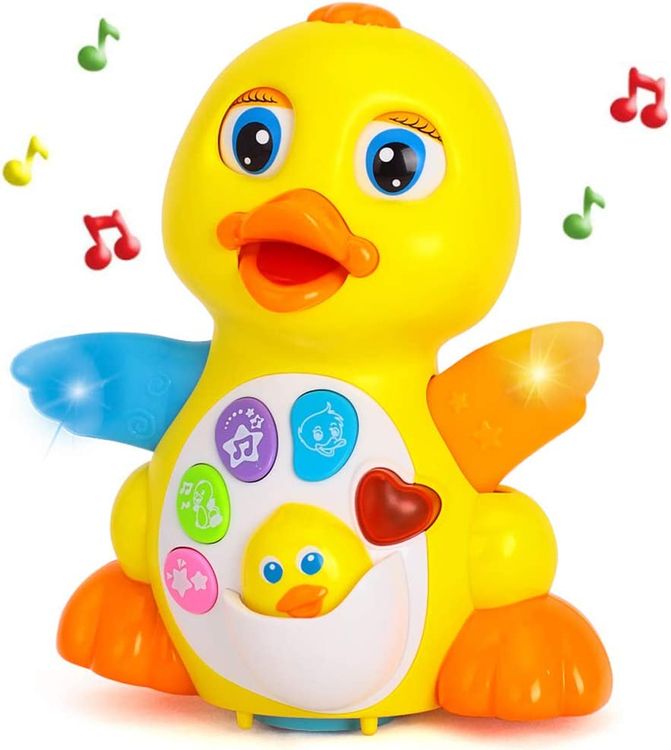 Musical Flapping Yellow Duck