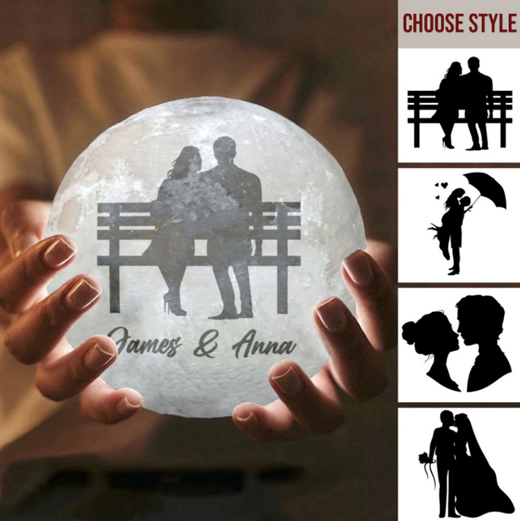 Light When You Miss Me Moon Lamp For Him