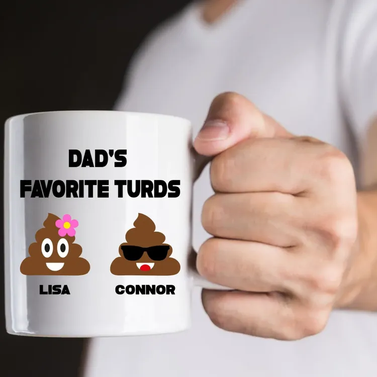  Sentimental Gifts For Him, Dad - Funny Fathers Day Gift From  Daughter - To Daddy From Daughter Gifts - Birthday Gag Gift - 11 oz Coffee  Mug Cup : Home & Kitchen